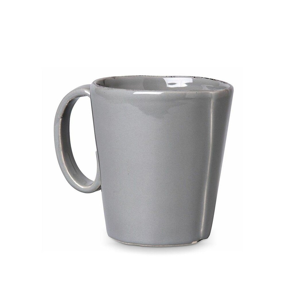 VIETRI Lastra Gray Mug